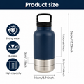 PawRomer 3-in-1 Insulated Dog Water Bottle | Portable Pet Water Bottle